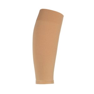 Compression Calf Sleeves Wide 15-20 mmHg - Tan